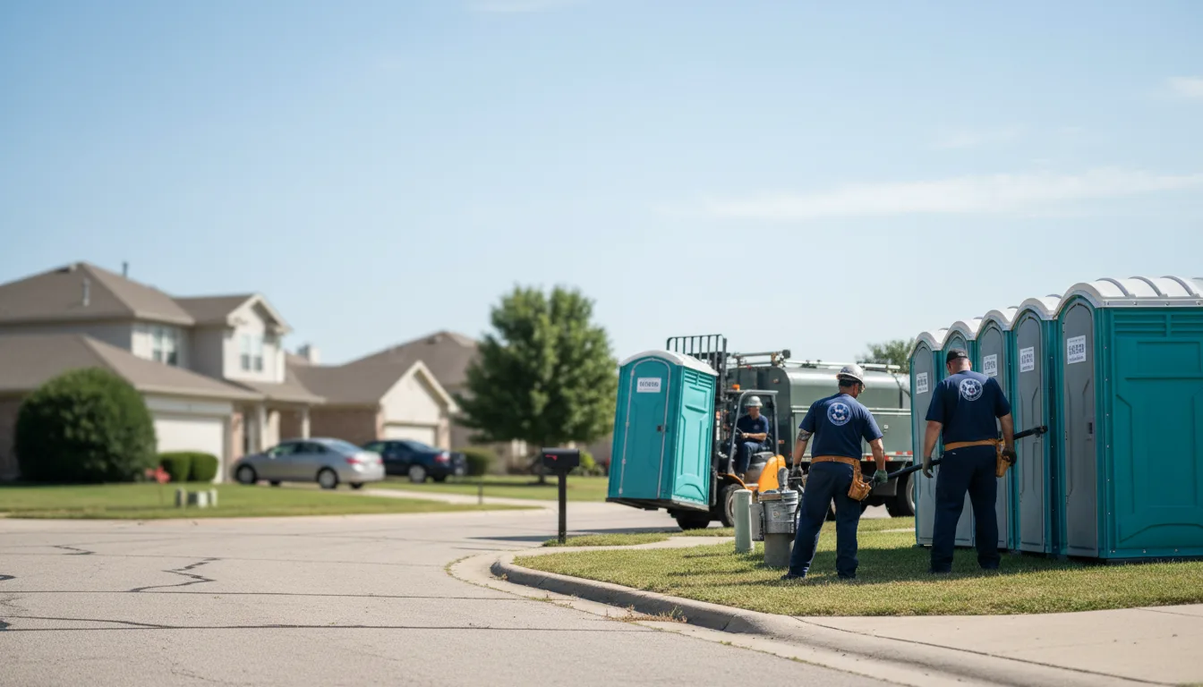 Porta Potty Rental in Ohio near me